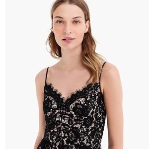 J. Crew Spaghetti-strap dress in lace NWOT